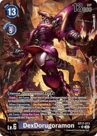 DexDorugoramon (Alternate Art) - Secret Crisis - Digimon Card Game card