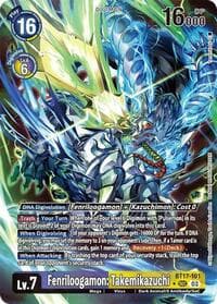 Fenriloogamon: Takemikazuchi (Alternate Art) - Secret Crisis - Digimon Card Game card