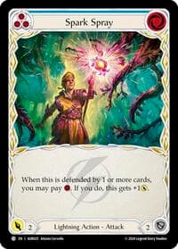 Spark Spray (Blue) - 1st Strike - Flesh and Blood TCG card