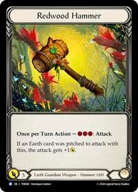 Redwood Hammer - 1st Strike - Flesh and Blood TCG card