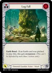 Log Fall (Red) - 1st Strike - Flesh and Blood TCG card