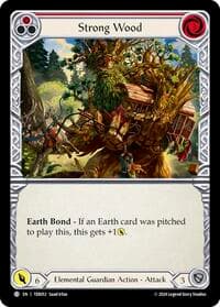 Strong Wood (Red) - 1st Strike - Flesh and Blood TCG card