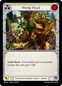 Strong Wood (Yellow) - 1st Strike - Flesh and Blood TCG card