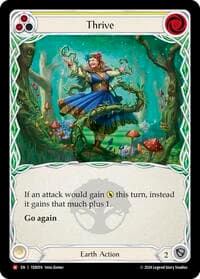 Thrive - 1st Strike - Flesh and Blood TCG card