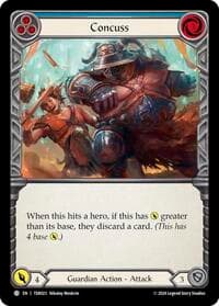Concuss (Blue) - 1st Strike - Flesh and Blood TCG card