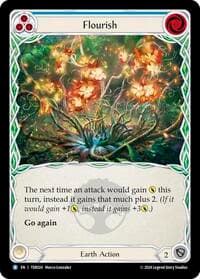 Flourish (Blue) - 1st Strike - Flesh and Blood TCG card