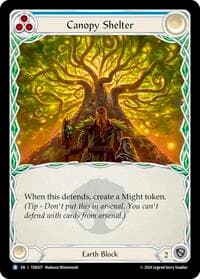 Canopy Shelter (Blue) - 1st Strike - Flesh and Blood TCG card