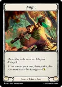Might - 1st Strike - Flesh and Blood TCG card