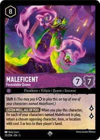 Maleficent - Formidable Queen - Shimmering Skies - Disney Lorcana card