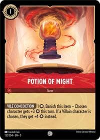Potion of Might - Shimmering Skies - Disney Lorcana card