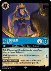 The Queen - Fairest of All - Shimmering Skies - Disney Lorcana card