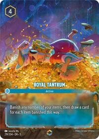 Royal Tantrum (Enchanted) - Shimmering Skies - Disney Lorcana card