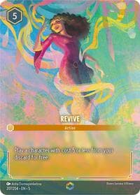 Revive (Enchanted) - Shimmering Skies - Disney Lorcana card