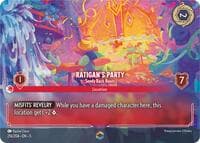 Ratigan's Party - Seedy Back Room (Enchanted) - Shimmering Skies - Disney Lorcana card