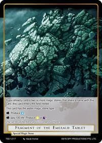 Fragment of the Emerald Tablet - Starter Deck: Lehen - Force of Will card