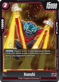 Kunshi - Raging Roar - Dragon Ball Super: Fusion World card