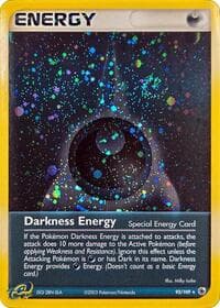 Darkness Energy (Special) - 93/109 (Cosmos Holo) - League & Championship Cards - Pokemon card