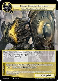 Lunar Energy Defender - The Battle at the Sacred Ruins - Force of Will card