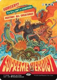 Supreme Verdict - Secret Lair Showdown - Magic: The Gathering card
