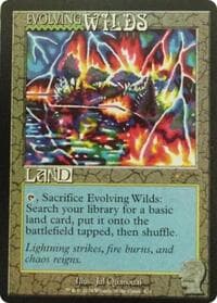 Evolving Wilds (Rainbow Foil) - Secret Lair Drop Series - Magic: The Gathering card