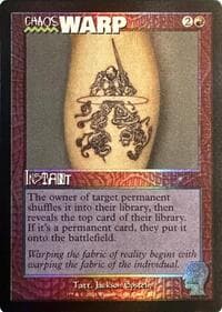 Chaos Warp (Rainbow Foil) - Secret Lair Drop Series - Magic: The Gathering card