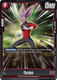 Dyspo - FB03-013 - Raging Roar - Dragon Ball Super: Fusion World card