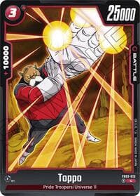 Toppo - FB03-015 - Raging Roar - Dragon Ball Super: Fusion World card