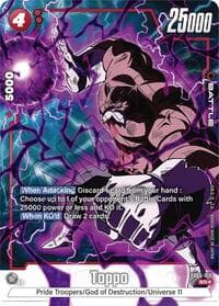 Toppo - FB03-016 (Alternate Art) - Raging Roar - Dragon Ball Super: Fusion World card