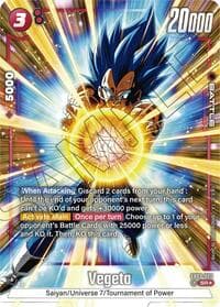 Vegeta - FB03-020 (Alternate Art) - Raging Roar - Dragon Ball Super: Fusion World card