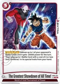 The Greatest Showdown of All Time! - Raging Roar - Dragon Ball Super: Fusion World card