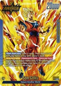 Son Goku - FB03-027 (Alternate Art) - Raging Roar - Dragon Ball Super: Fusion World card