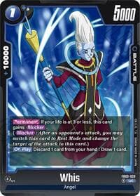 Whis - Raging Roar - Dragon Ball Super: Fusion World card