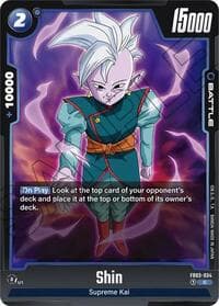 Shin - Raging Roar - Dragon Ball Super: Fusion World card