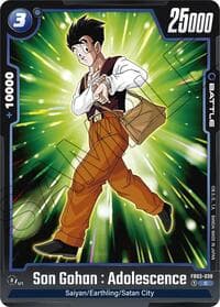 Son Gohan : Adolescence - FB03-038 - Raging Roar - Dragon Ball Super: Fusion World card