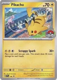 Pikachu - 190 - SV: Scarlet & Violet Promo Cards - Pokemon card