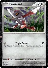 Pawniard - 148/197 (Cosmos Holo) - Miscellaneous Cards & Products - Pokemon card