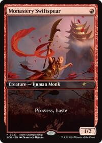 Monastery Swiftspear - Game Day & Store Championship Promos - Magic: The Gathering card