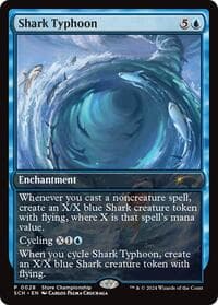 Shark Typhoon - Game Day & Store Championship Promos - Magic: The Gathering card
