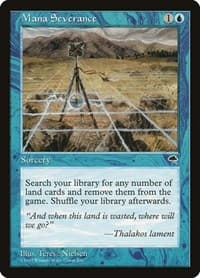 Mana Severance - Tempest - Magic: The Gathering card