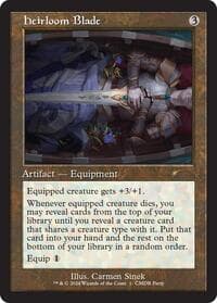 Heirloom Blade (Retro Frame) - WPN & Gateway Promos - Magic: The Gathering card