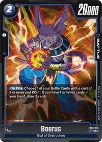 Beerus - FB03-045 - Raging Roar - Dragon Ball Super: Fusion World card