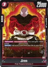 Jiren - FP-016 - Fusion World Promotion Cards and Packs - Dragon Ball Super: Fusion World card