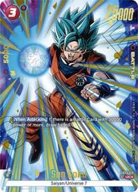 Son Goku - FB03-011 (Championship Pack 02) (Gold) - Tournament and Championship Promos - Dragon Ball Super: Fusion World card