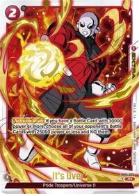 It's Over! - FB03-023 (Championship Pack 02) (Gold) - Tournament and Championship Promos - Dragon Ball Super: Fusion World card