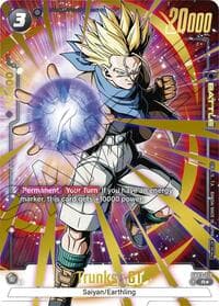 Trunks : GT - FB03-119 (Championship Pack 02) (Gold) - Tournament and Championship Promos - Dragon Ball Super: Fusion World card