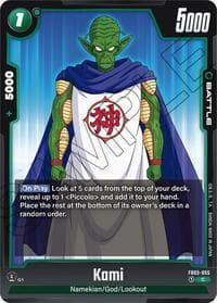 Kami - Raging Roar - Dragon Ball Super: Fusion World card