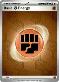 Basic Fighting Energy - SV: Shrouded Fable - Pokemon card
