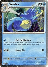 Seadra - 011/064 (Cosmos Holo) - Miscellaneous Cards & Products - Pokemon card