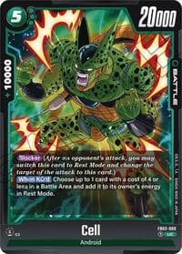 Cell - FB03-060 - Raging Roar - Dragon Ball Super: Fusion World card