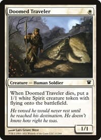 Doomed Traveler - Innistrad - Magic: The Gathering card